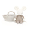 Jellycat bamse, Play, Rock-a-Bye Mus - 19 cm