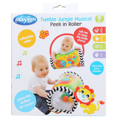 Playgro Tumble Jungle Musical Roller