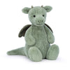 Jellycat bamse, Bashful drage, stor - 67 cm