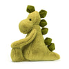 Jellycat bamse, Bashful dino, virkelig stor - 67 cm