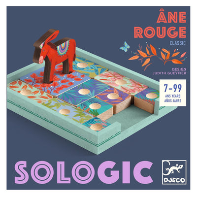 Djeco Spil, Sologic - Âne rouge