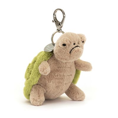 Jellycat nøglering, Kryb, Timmy skildpadde vedhæng - 15 cm