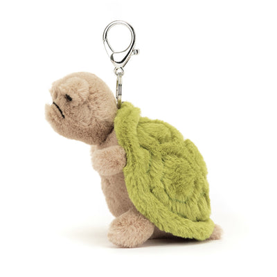 Jellycat nøglering, Kryb, Timmy skildpadde vedhæng - 15 cm