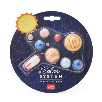 Solar System med 9 viskelædere