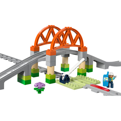 LEGO ® Duplo togbro og spor