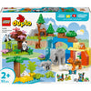 LEGO® DUPLO® Town, 3-i-1 vilde dyrefamilier