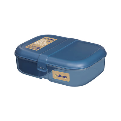 Sistema Ribbon Lunch To Go madkasse, 1.1 L - Mountain blue