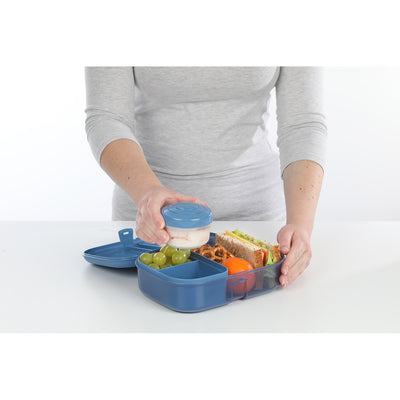 Sistema Ribbon Lunch To Go madkasse, 1.1 L - Mountain blue