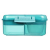 Sistema Bento Cube To Go, madkasse m 5 rum og en beholder - Teal stone