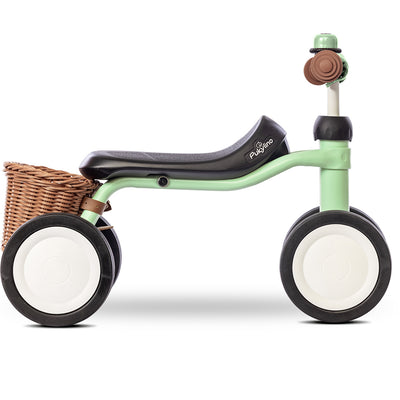 Puky Pukylino Bundle, Min første cykel, balancetræner m ringeklokke og cykelkurv - fra 1 år - Pastel green