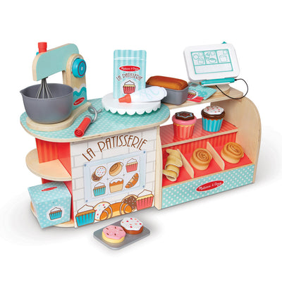 Melissa & Doug Legemad i træ, Bagerbutik, La Patisserie  - 39 dele