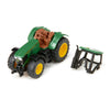 Siku John Deere 6250R traktor, 6.8 x 3.5 cm