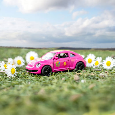 Siku Legetøjsbil, VW The Beetle, Pink - 7.8 x 3.6 cm