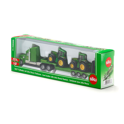 Siku Lavlæsser m. John Deere Traktorer 1:87