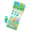 Melissa & Doug Wow! Activity pad, Stempel-selv klistermærker - Dinosaur