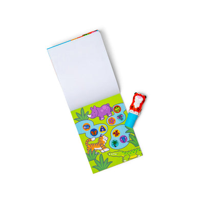 Melissa & Doug Wow! Activity pad, Stempel-selv klistermærker - Tiger