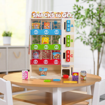 Melissa & Doug Legemad, Snack automat - 16 dele