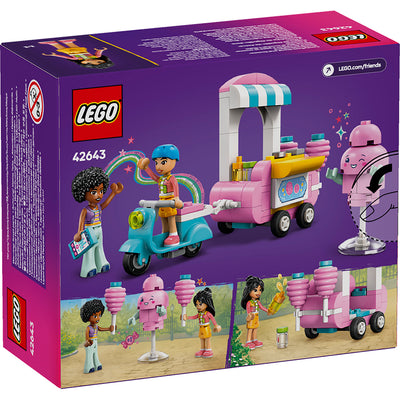 LEGO ® Friends, Candyfloss-bod og scooter