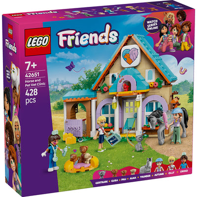 LEGO ® Friends, Dyrlægeklinik for heste og kæledyr