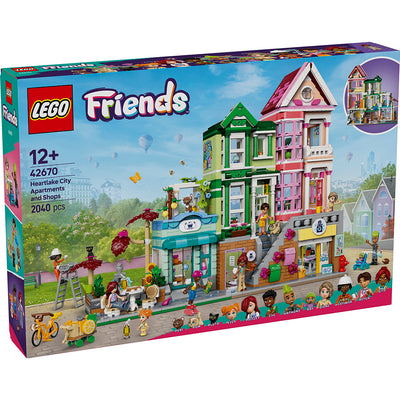 LEGO ® Friends, Heartlake City lejligheder og butikker