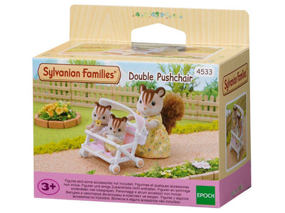 Sylvanian Families Tvillinge klapvogn