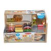 Melissa & Doug Legemad i træ, Sandwichbar - 56 dele