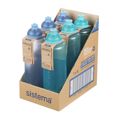 Sistema drikkedunk, Swift squeeze bottle, 480 ml - Teal stone