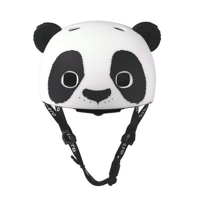 Micro Hjelm, 3D Panda - Str. XS (1-3 år)