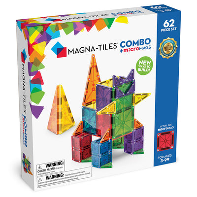 Magna-Tiles MicroMAGS Kombi 62 stk