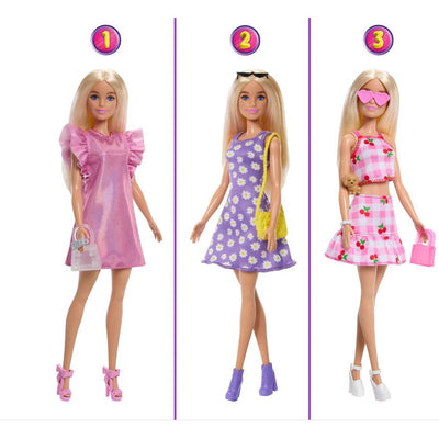 Barbie Fashion klædeskab og én dukke