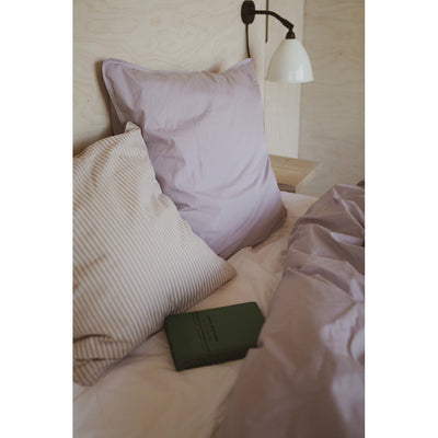 Studio Feder voksensengetøj, økologisk Percale - Pale violet