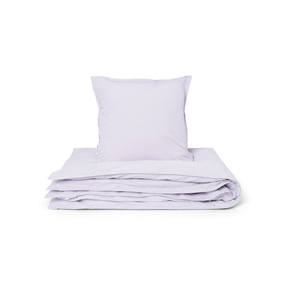 Studio Feder voksensengetøj, økologisk Percale - Pale violet