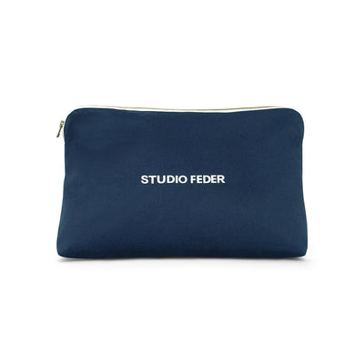 Studio Feder toilettaske, Celia - Canvas Navy