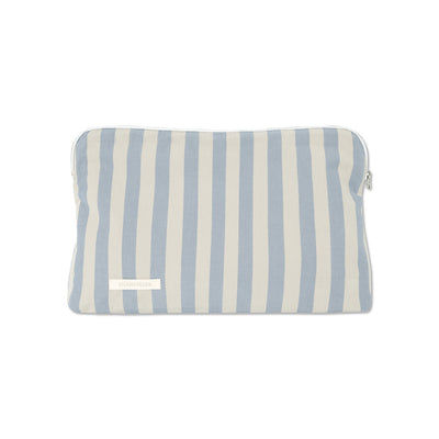 Studio Feder toilettaske, Celia - Pale blue stripe