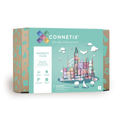 Connetix magnetisk byggesæt, Ball Run Pack , 106 dele - Pastel