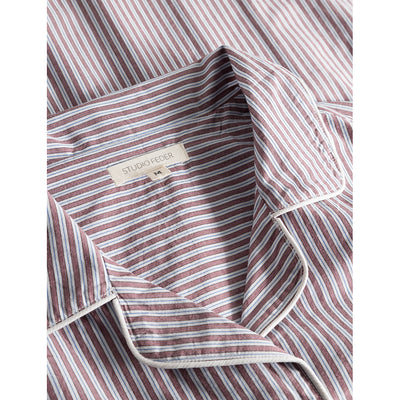 Studio Feder Edith pyjamas, Architect stripe - Str. S-L