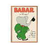 Babar a 50 ans plakat, Jan de Brunhoff - flere størrelser