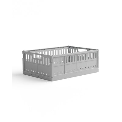 Made Crate, foldekasse maxi - Misty grey