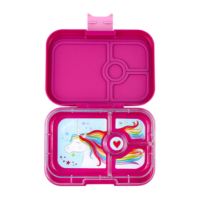 Yumbox madkasse m. 4 rum, Panino, Unicorn - Malibu Purple