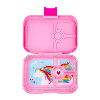 Yumbox madkasse m. 4 rum, Panino, Unicorn - Power Pink