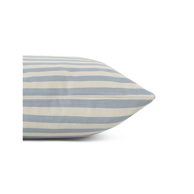 Studio Feder Sienna pude, 50 x 50 cm - Pale blue stripe