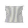 Studio Feder Sienna pude, 50 x 50 cm - Pale blue stripe