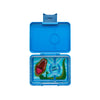 Yumbox madkasse m. 3 rum, Snack - Surf blue/ Dinosaur