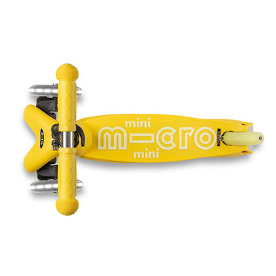 Micro Løbehjul, Mini Deluxe LED - Yellow