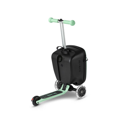 Micro Kuffert m. løbehjul, Junior trolley 13L - Mint