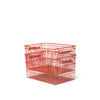 ferm Living trådkurv, Cala Stackable Baskets, Sæt m. 2 stk. - Poppy red