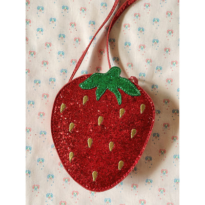 Konges Sløjd Tut Strawberry crossbody taske til børn