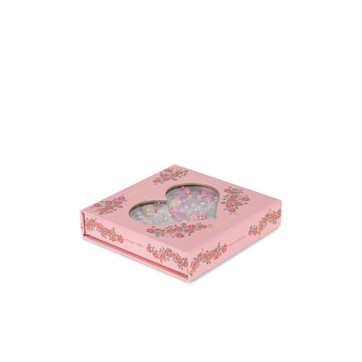 Konges Sløjd Perleæske, Box of pearls - Blue/pink