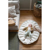 Sebra 3-i-1 babynest, babylift og legetæppe, Sophora Leaves - Beige