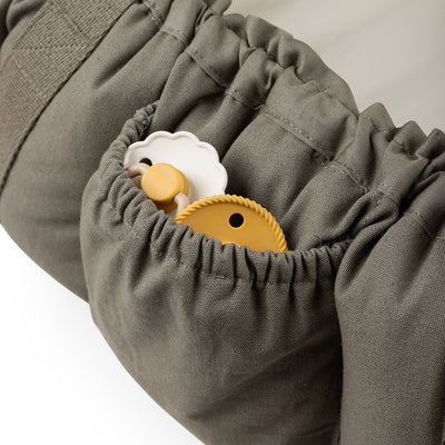 Sebra 3-i-1 Babynest -  Dark olive